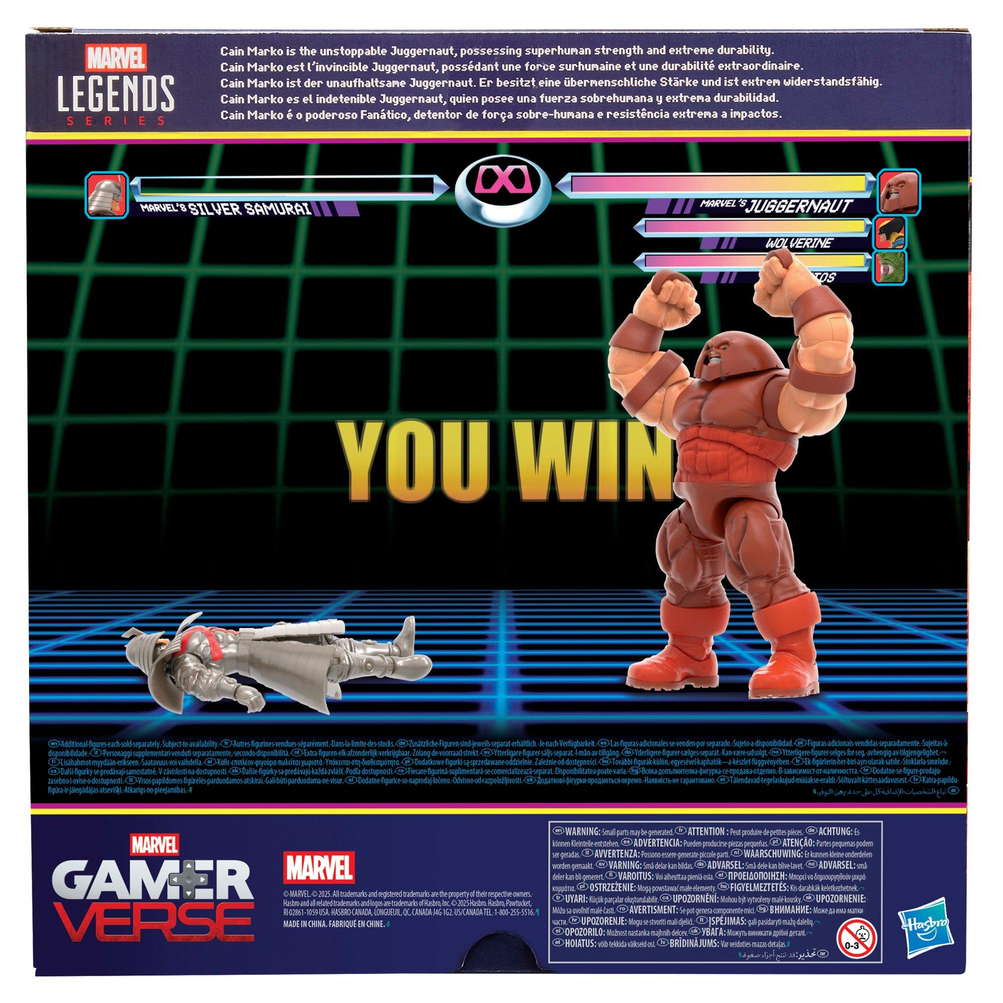 Hasbro Marvel Legends Retro Series Gamerverse Juggernaut 6-in