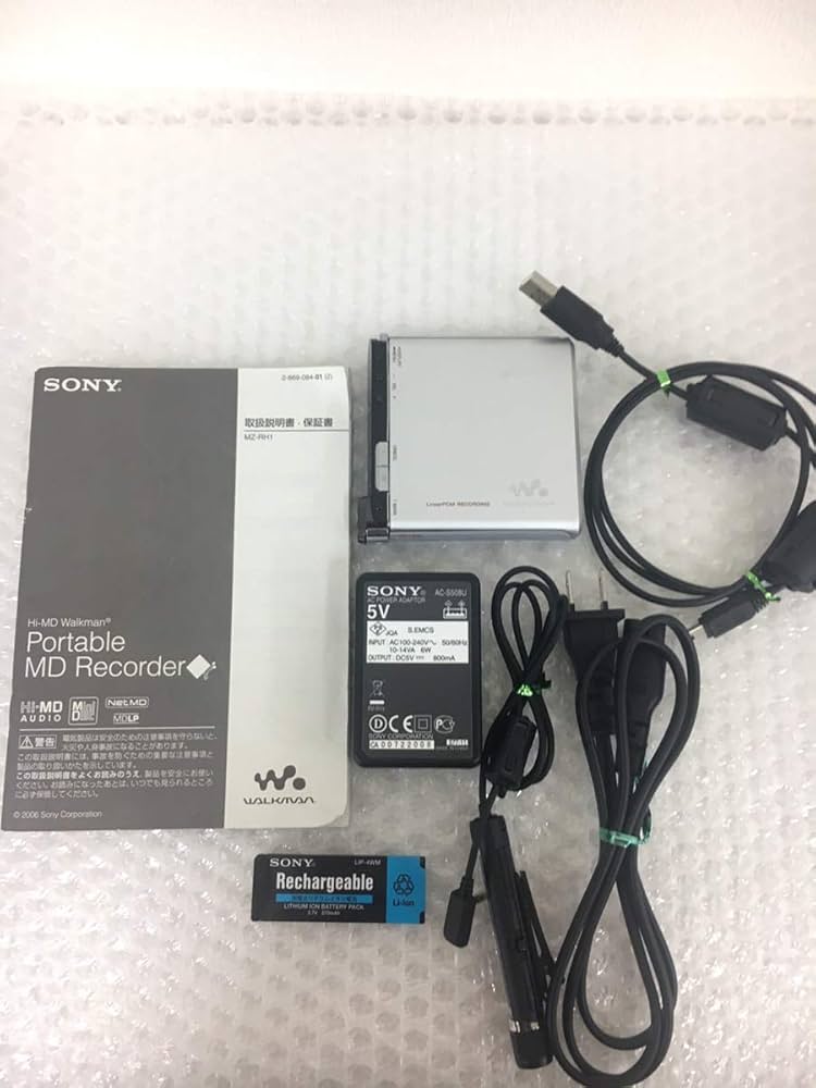 SONY Hi-MD mz-RH1 ポータブルMDプレーヤー