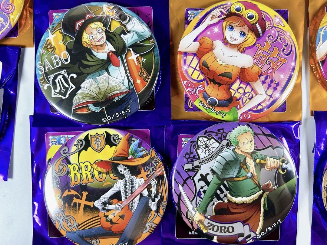ロロノア・ゾロ 缶バッジ 花札 ワンピース ONE PIECE』コレクション缶