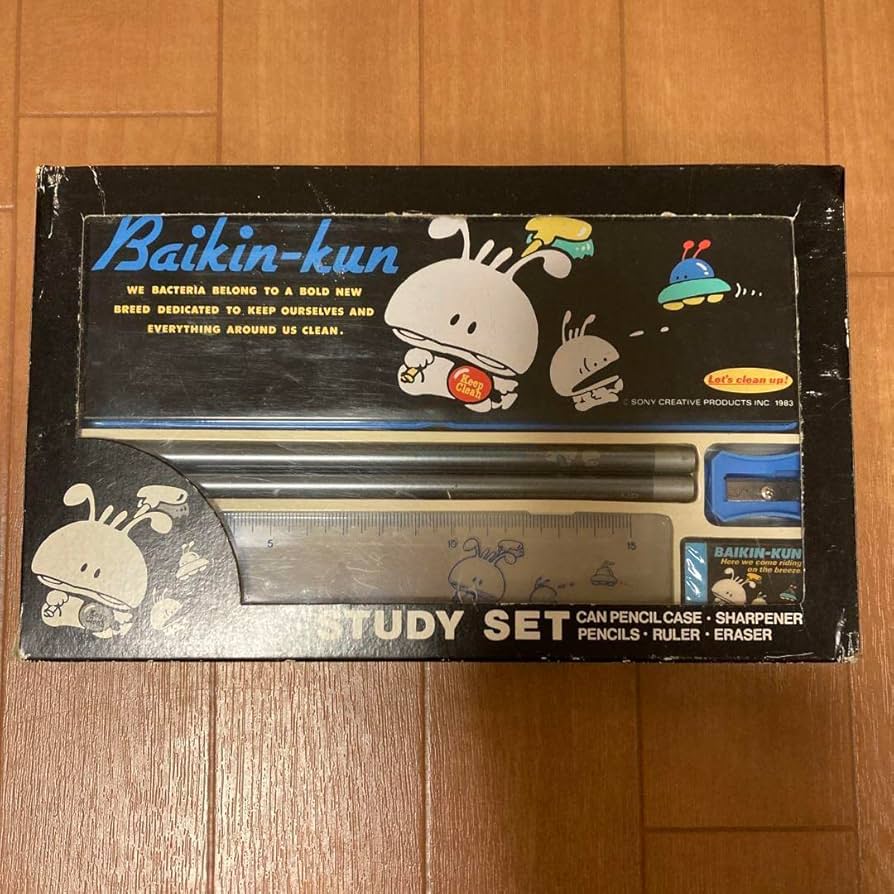 バイキンくん缶ペンケース 【公式通販】