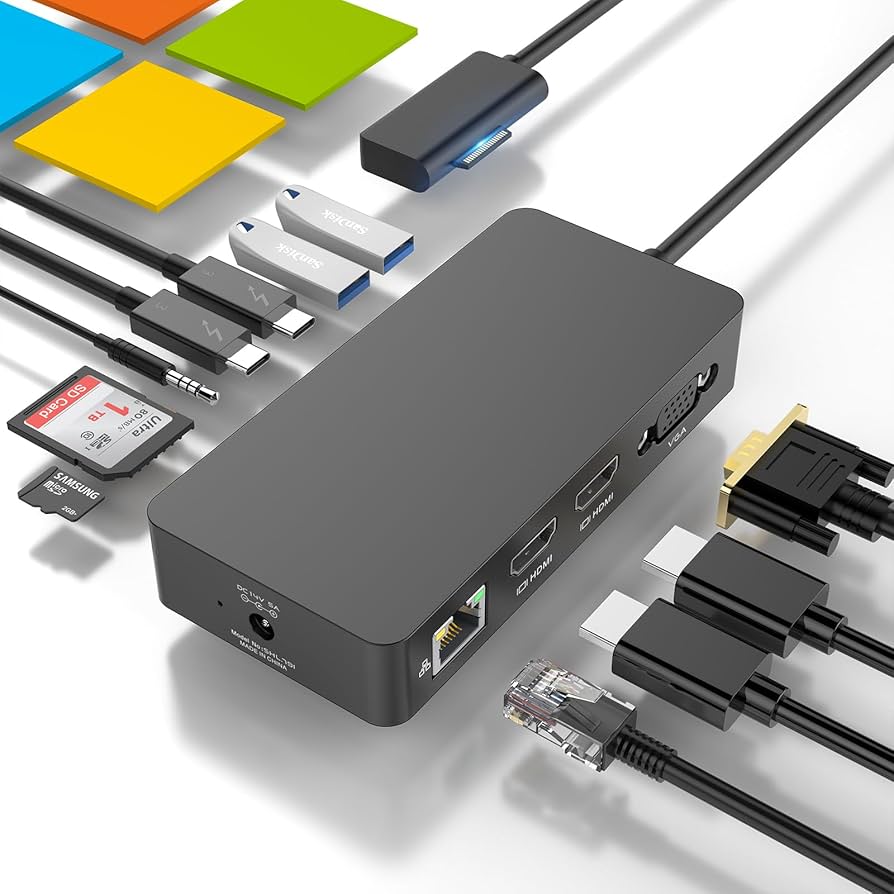 Amazon.co.jp: マイクロソフト Surface ドック Surface Dock トリプル