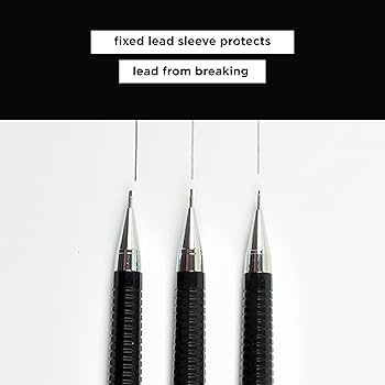 Amazon.com: SAKURA 50297 Mechanical Pencil Fixed Sleeve 0.5-mm