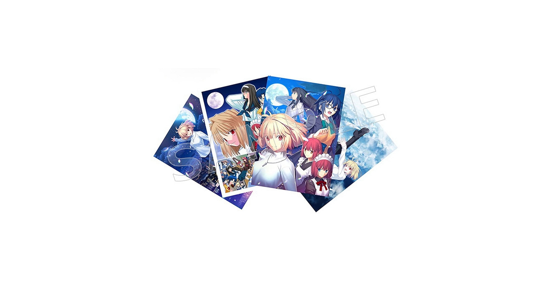 コミケ99 TYPE-MOON 月姫想本 + クリアファイル4種セット + 紙袋/
