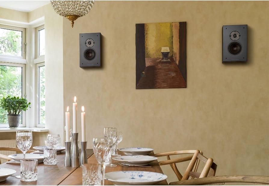 Amazon.com: DALI Oberon On-Wall Speaker in Dark Walnut (Pair