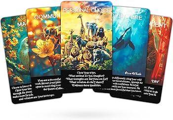 Amazon.co.jp: SOULGIST Spirit Animals オラクルカード、神秘的な