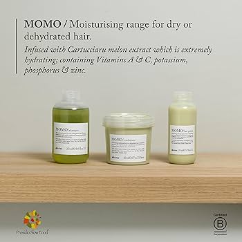 Amazon.com: Davines Momo Moisturizing Shampoo for Dry and
