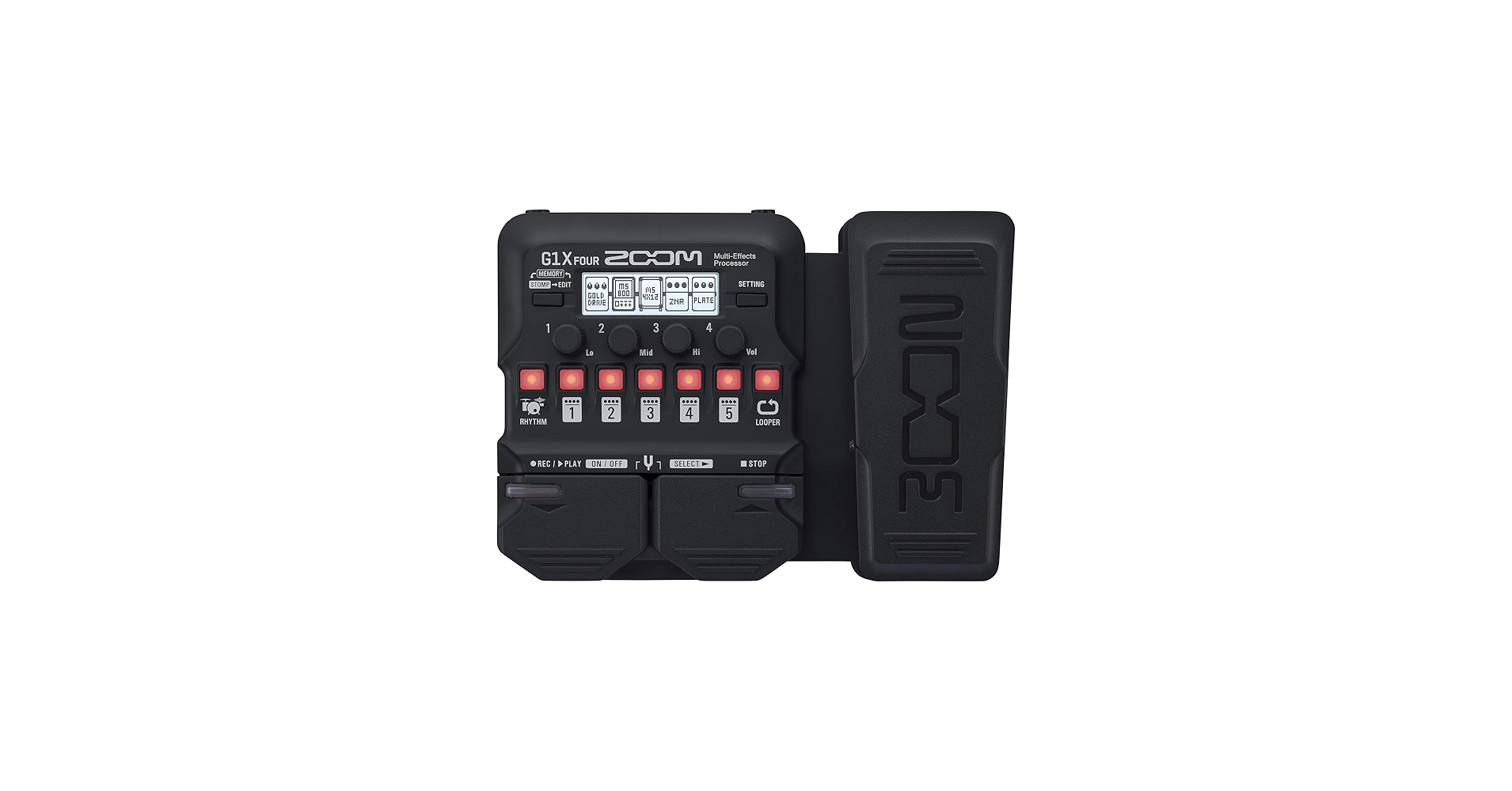 Amazon.com: Zoom G1X FOUR Guitar Multi-Effects Processor with