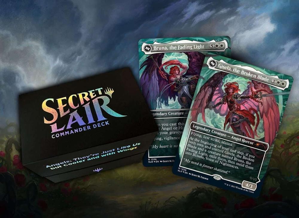 Secret Lair Angels They're Just Like Us but Cooler and With Wings