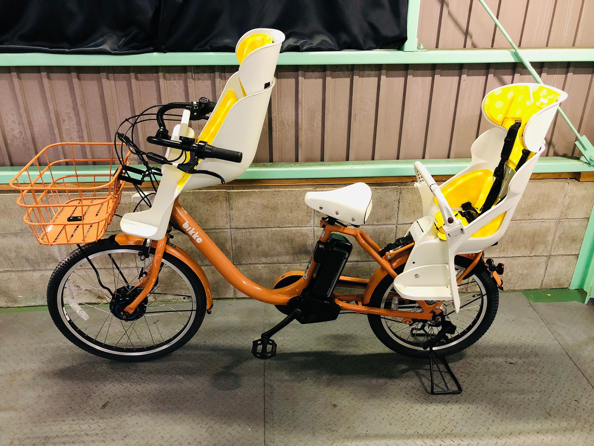 ブリジストンbikke子供乗せ自転車