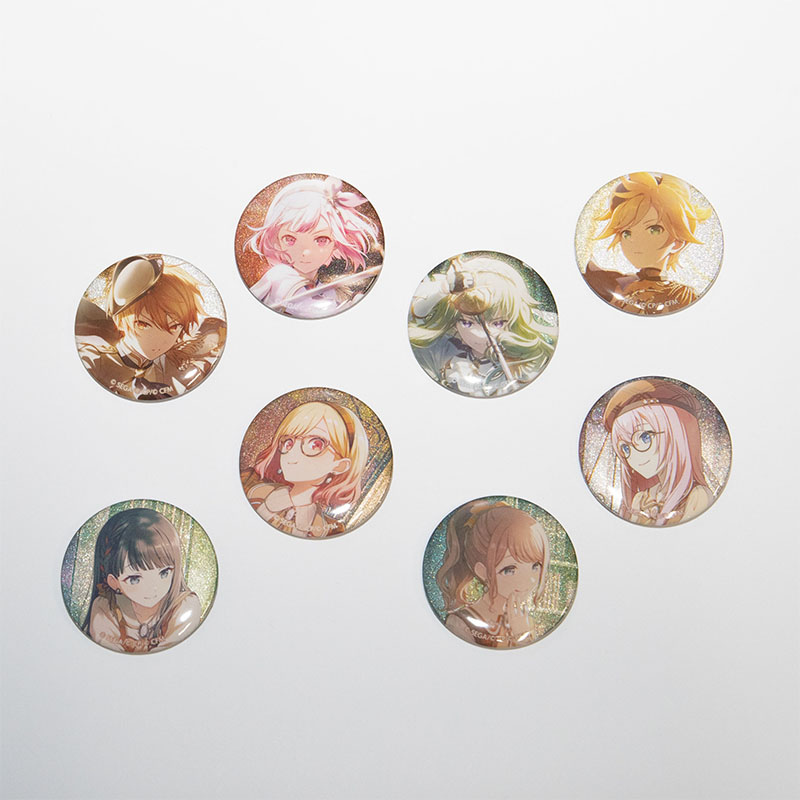 グリッター缶バッジ イベントイラストコレクション vol.45 B BOX 特典