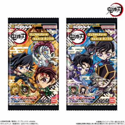 鬼滅の刃 スクエア缶バッジコレクション アナザーカラーVer．第1弾（全