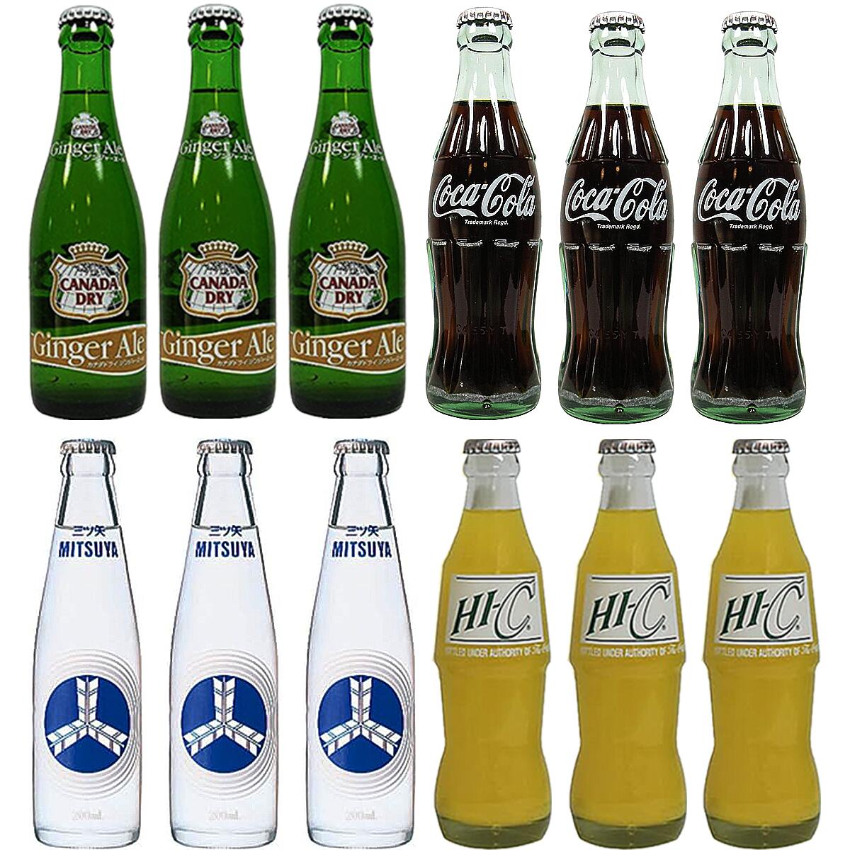 楽天市場】コカ・コーラ瓶とHi-Cオレンジ瓶 ノスタルジースペシャル