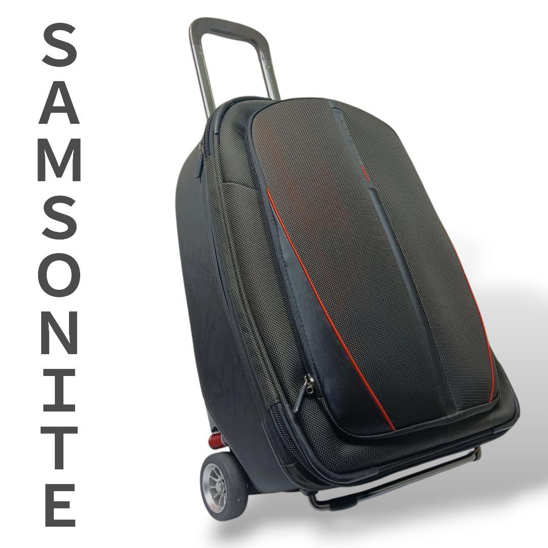 【希少品】SAMSONITE マクラーレン　ブラック キャリーケース　旅行カバン 希少品】SAMSONITE マクラーレン ブラック キャリーケース 旅行カバン