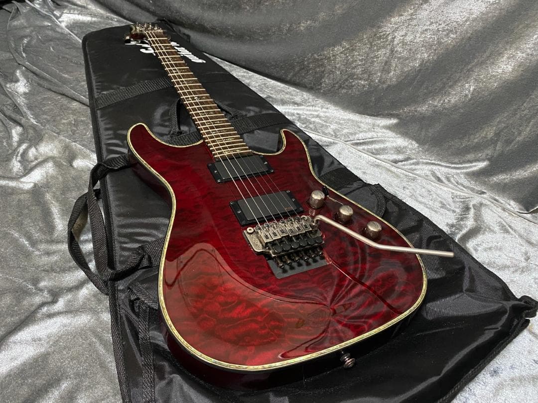 美品 定価253,000円 Schecter AD-C-1-FR-HR EMG Schecter ヘルレイザー AD-C-1-FR-HR EMG搭載 SCHECTER C-1 FR