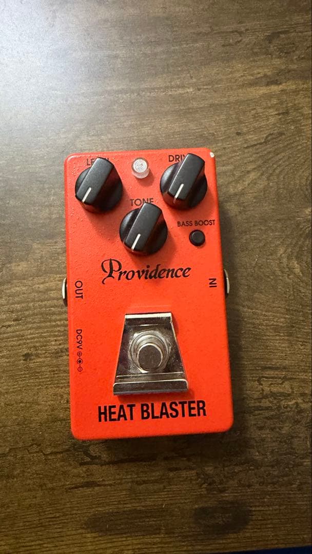 最終値下げ中 Providence HEAT BLASTER ギターエフェクター 機材】Providence HEAT BLASTER ラルクコピーにOK！基本の歪みに良い