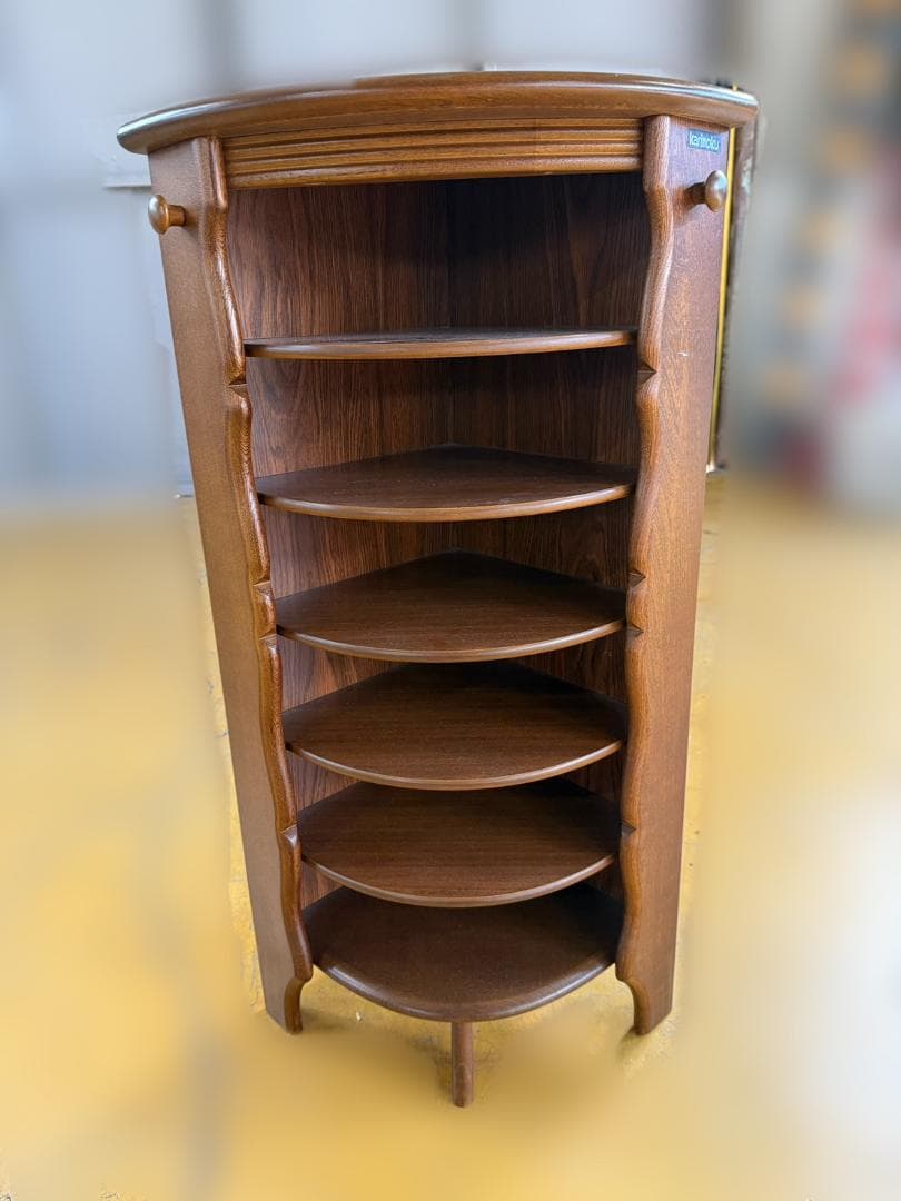 カリモク コロニアルシリーズ コーナーラック 6段 - メルカリ