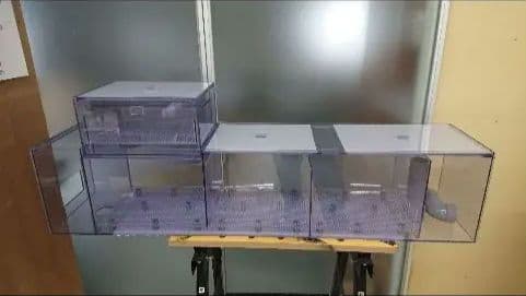 M　120アクリル水槽用上部フィルター　接続ホース　送料込み 上部フィルター 45cm アクリル水槽用 水中ポンプ仕様 60cm用大型上部