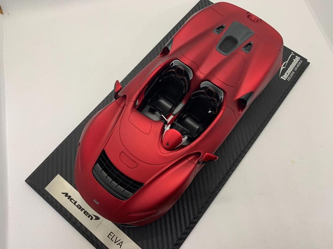 Tecnomodel 1/18 マクラーレン Mclaren ELVA レッド