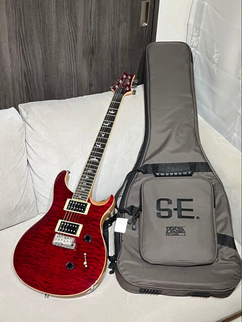 マ*)様 PRS SE Custom 24 QM LTD Black Cherr 当社オリジナル PRS ”SE CUSTOM 24 QM LTD Black Cherry” 入荷！｜島村