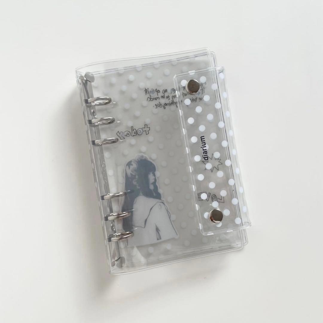 早い者勝　韓国　貯金　バインダー　カバー　A6 pvc diarium No.3 早い者勝 韓国 貯金 バインダー カバー A6 pvc diarium No.3 - メルカリ