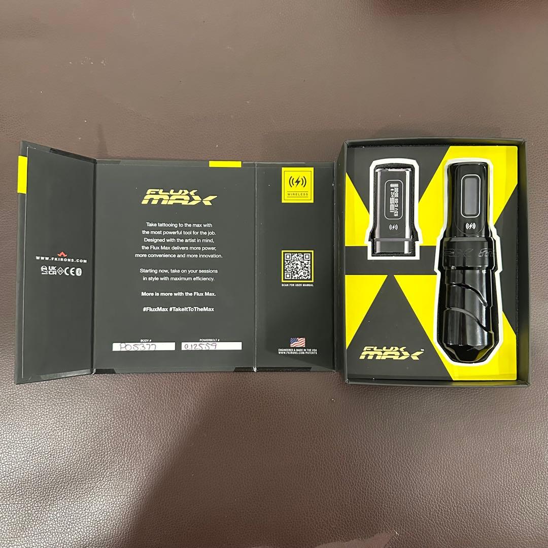 FK Irons Flux Max 4.0mm タトゥーマシン