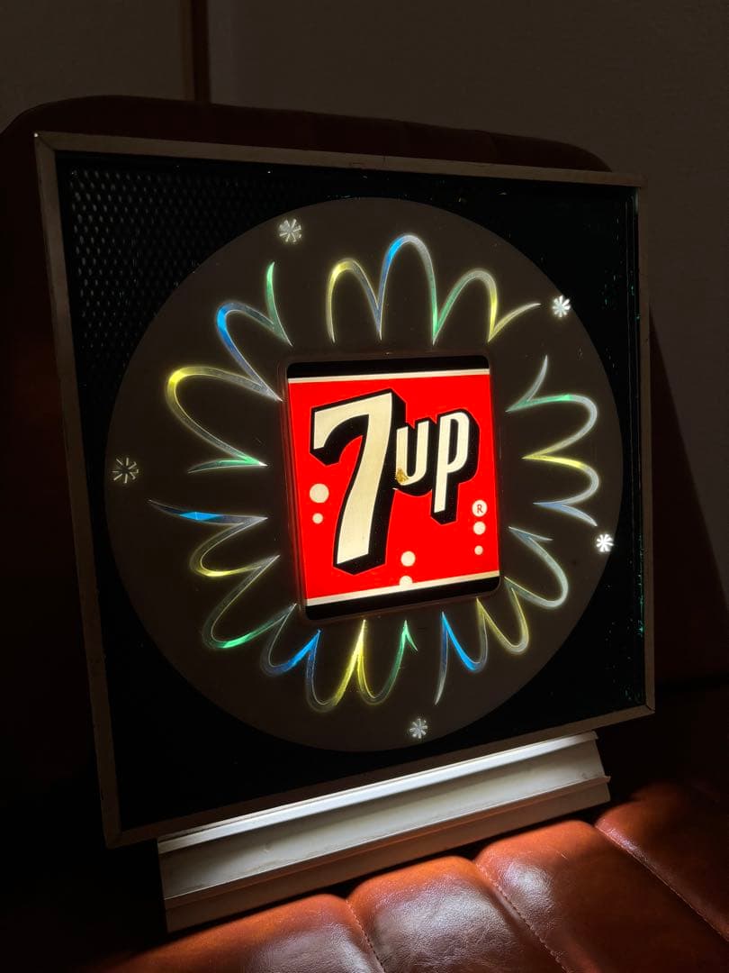 超激レア【7UP・セブンアップ】動くライトヴィンテージ看板 7up セブンアップ ヴィンテージ特大看板 1963年 | BigBear Online Store