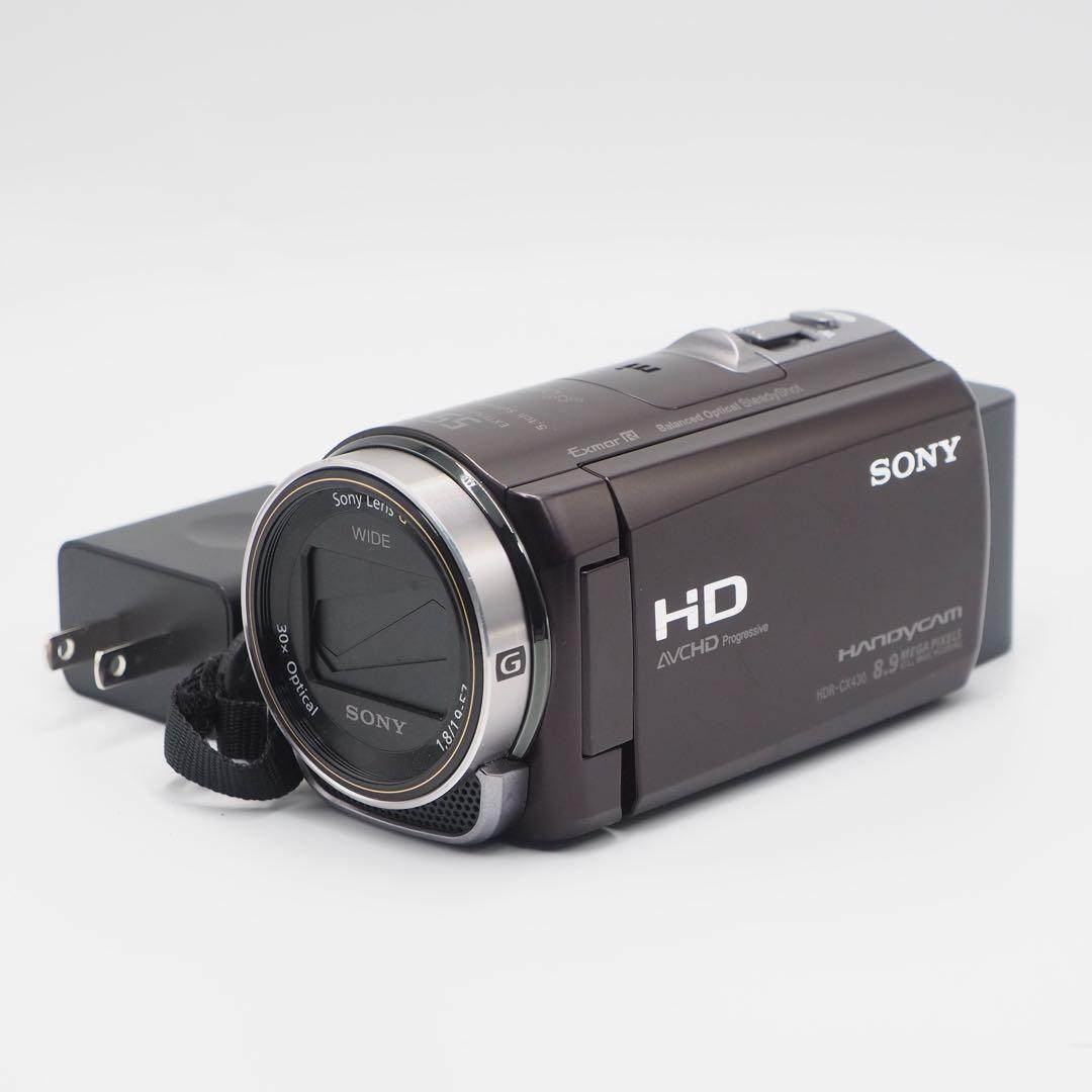 ビデオカメラ SONY HDR-CX430V 動作確認済み 中古品