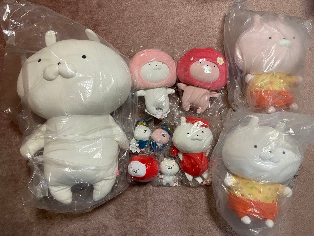 【新品】うさまる　ぬいぐるみ　いちご　セット 情報更新】渋谷ストア限定グッズ新作情報