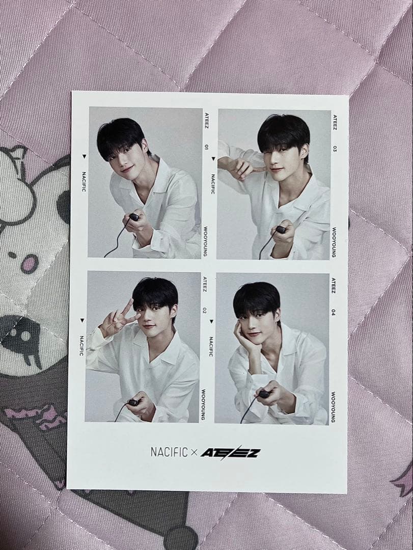 ATEEZ NACIFIC コラボフォトカード