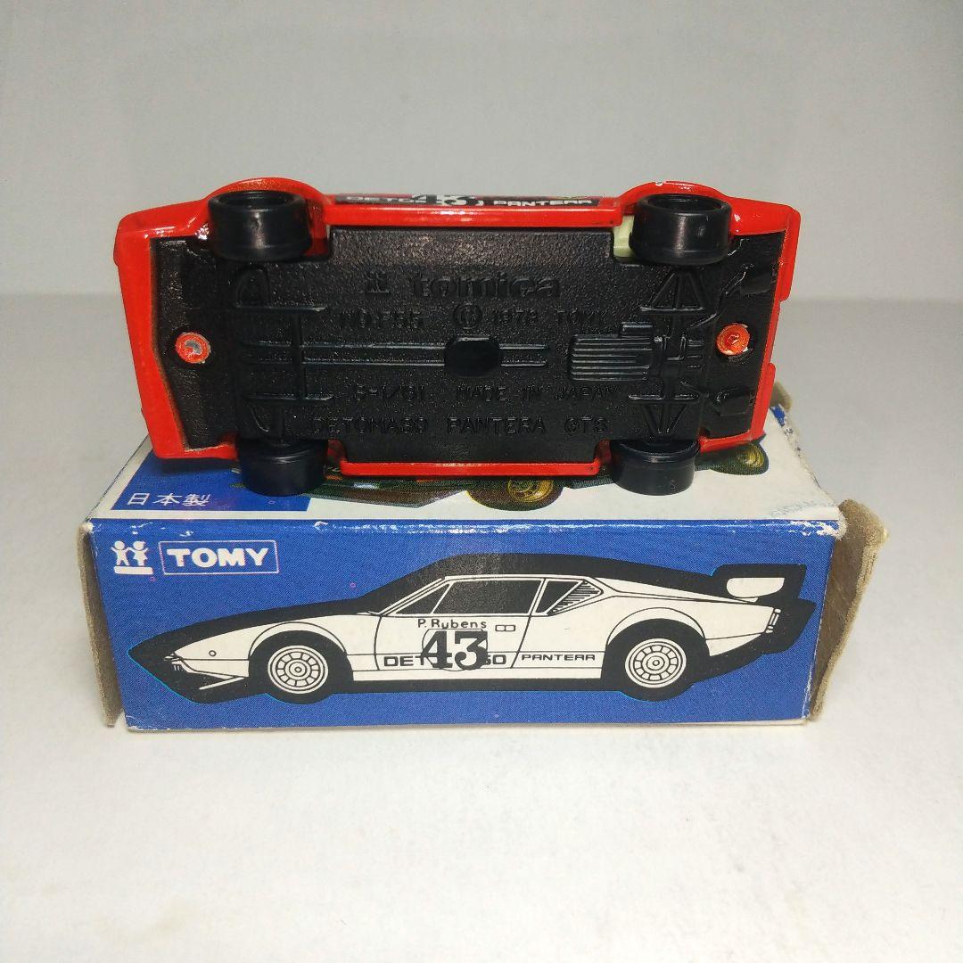 3312)トミカ 青箱 日本製 デトマソパンテーラ レーシング - メルカリ