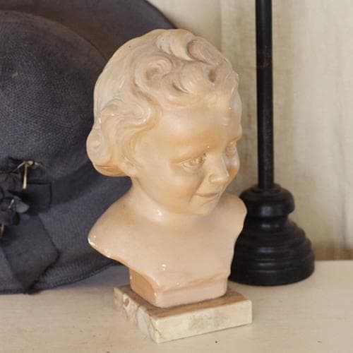 アンティーク　少女像 春の少女像 H68cm イタリア製洋風庭園 ガーデン 石像 / イタルガーデン