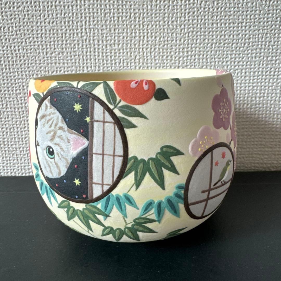 小林佐和子 茶碗 猫 sawako kobayashi 人気陶芸家 人気作家 - メルカリ