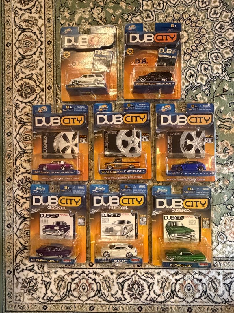 DUB CITY 24台セット JADA 廃盤品　当時物　ホットウィール DUB CITY 24台セット JADA 廃盤品 当時物 ホットウィール DUB CITY 24台
