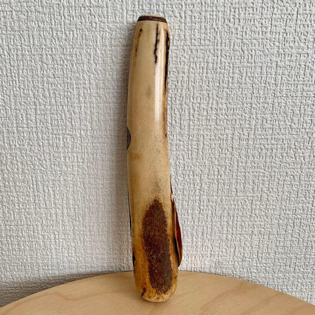 鹿の角 枝角 煙草 キセル 煙管 アンティーク 江戸時代 美品 - メルカリ