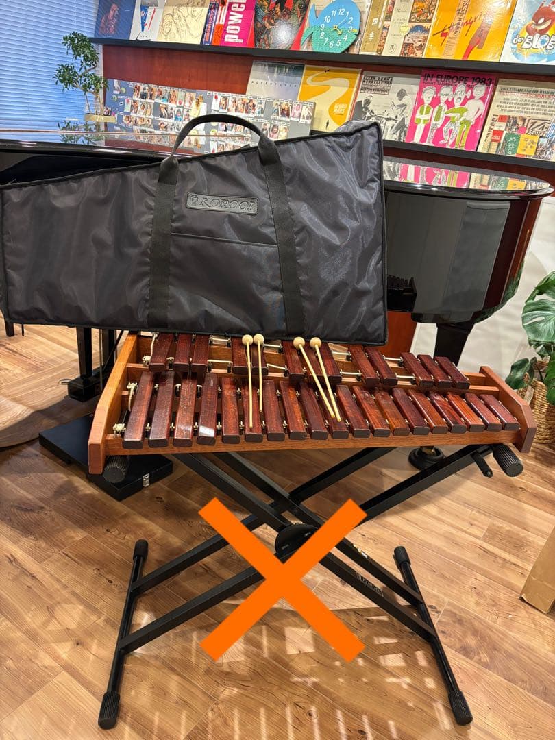 こおろぎ社 コオロギ シロフォン 卓上木琴 ECO32専用キャリングバッグ付き eco32-1.jpg
