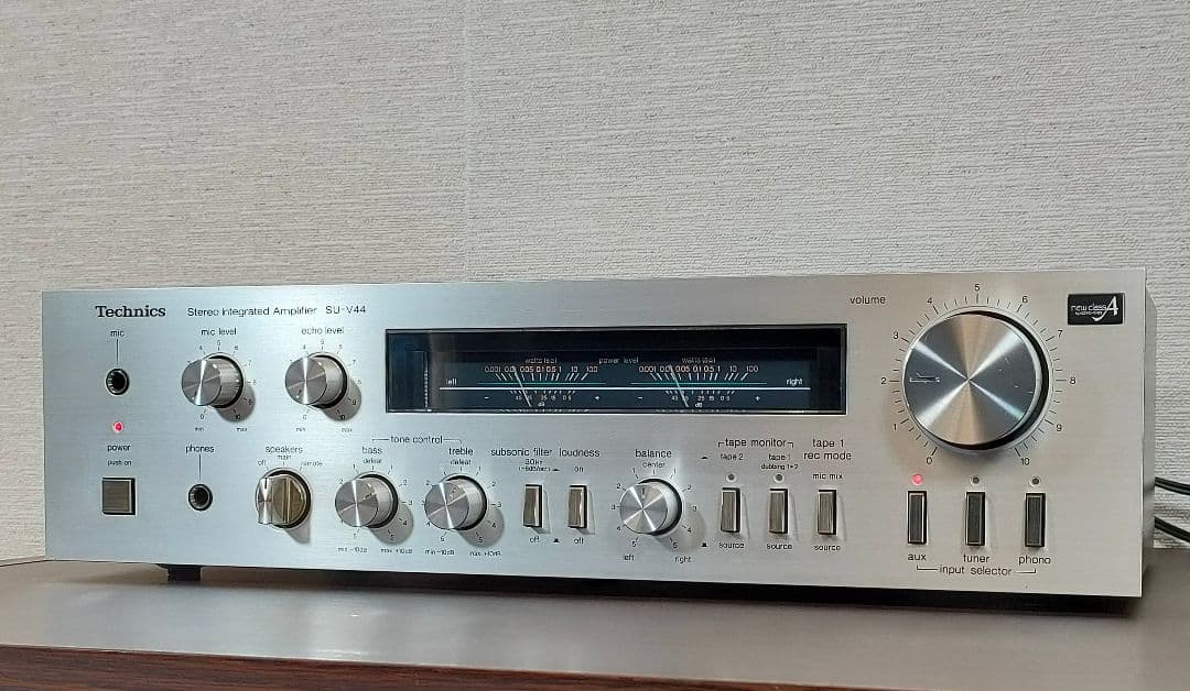 テクニクス Technics プリメインアンプ SU-V44 ②【外観動作良好】 テクニクス Technics プリメインアンプ SU-V44 外観動作良好 Technics