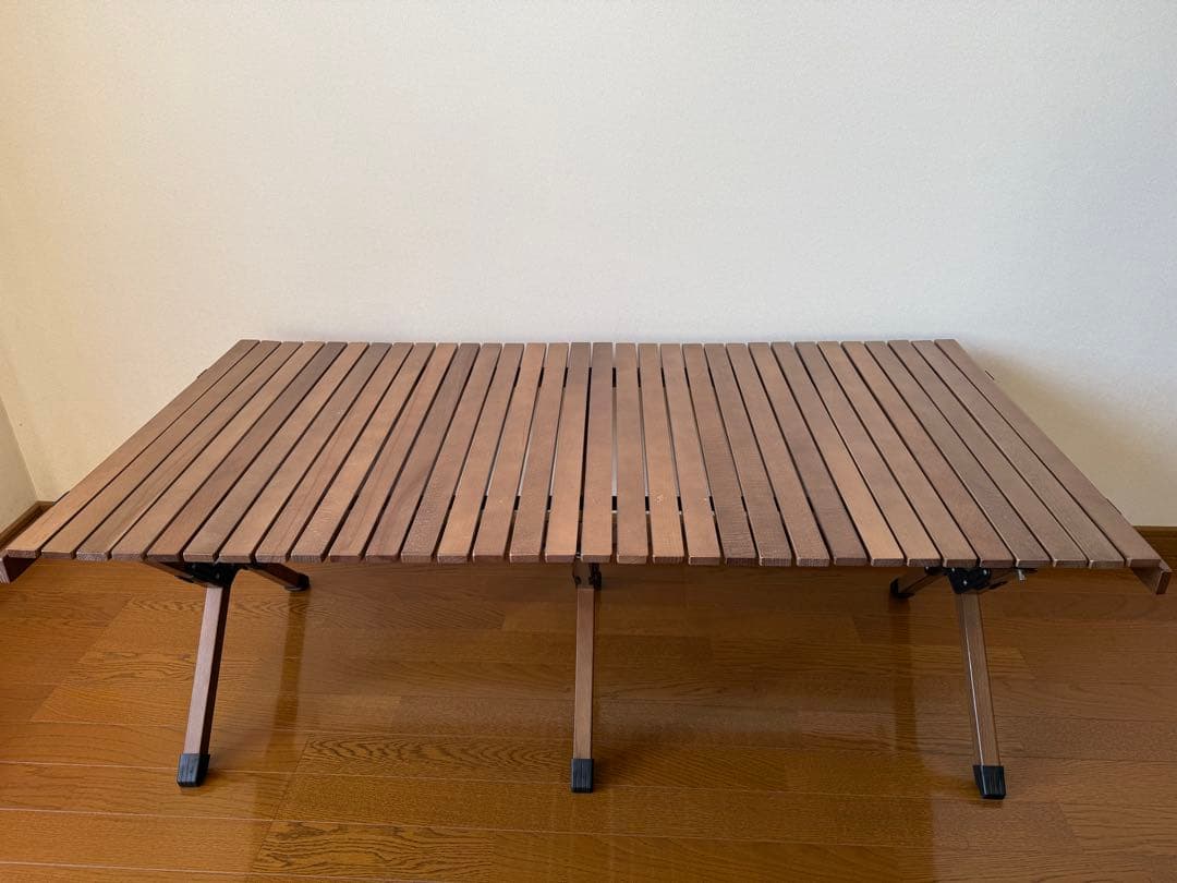 【美品】Hilanderロールトップテーブル 120cm ダークブラウン ハイランダー ロールトップテーブル 120 ダークブラウン ブナ 【公式通販】