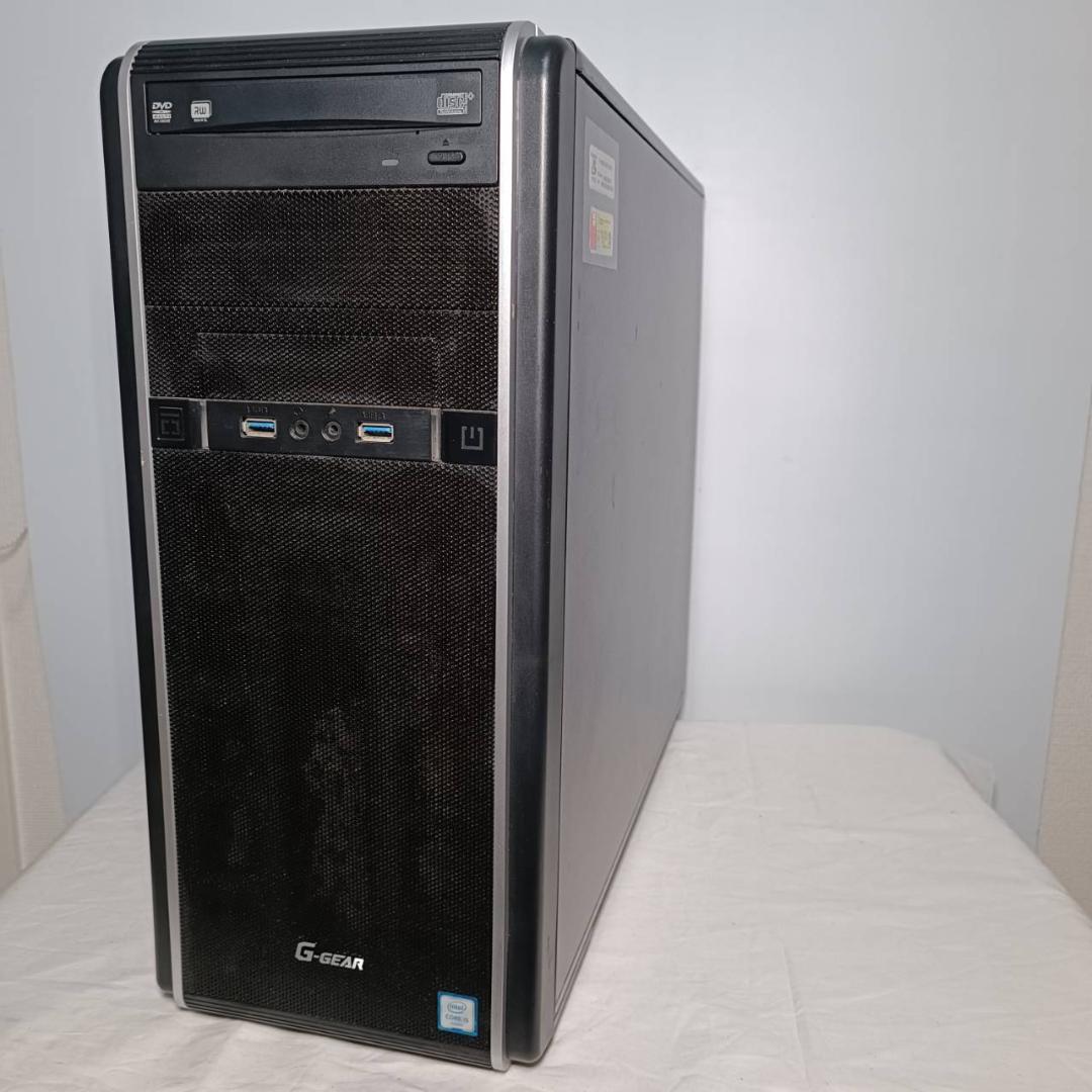 ゲーミングPC/i7/500GB/GTX1070/Office/G-GEAR ゲーミングPC/i7/500GB/GTX1070/Office/G-GEAR