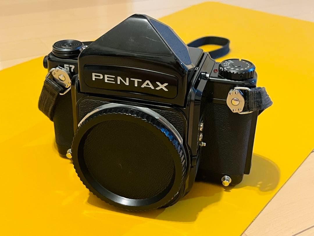 Pentax 67 ペンタックス　中判フィルムカメラ　動作品 pentax ペンタックス 67 6x7 TTL 中判カメラ フィルム 動作品