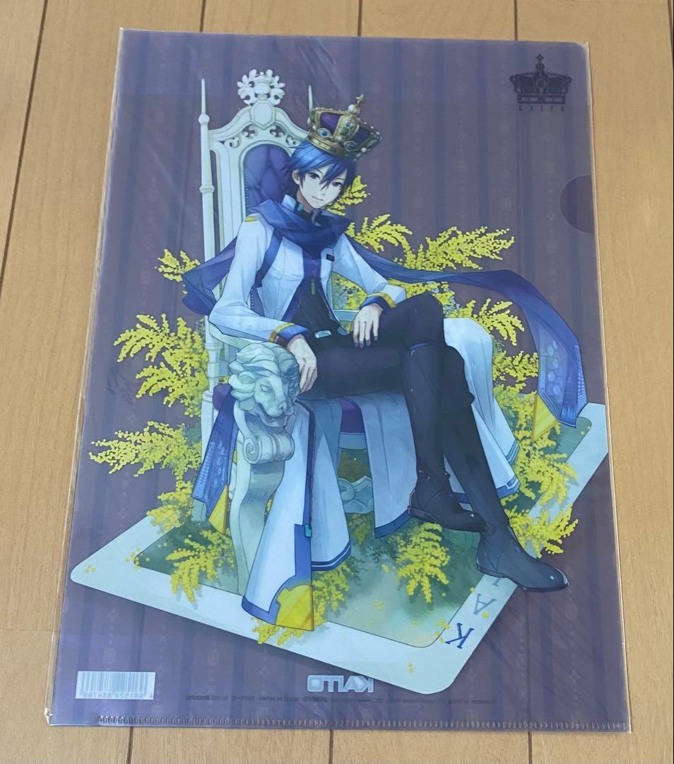 ボーカロイド KAITO 10周年 クリアファイル ボーカロイド KAITO 10周年 クリアファイル その他（グッズ）】KAITOの