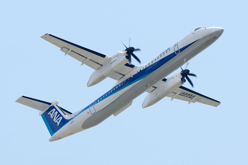 全日空商事 1/200 DHC-8-300 A-net(ANA WINGS) 全日空商事 1/200 DHC-8